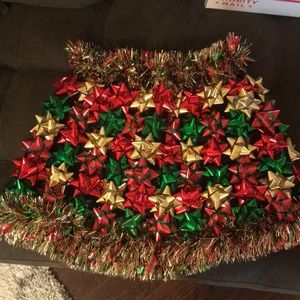 Ugly Christmas bow skirt
