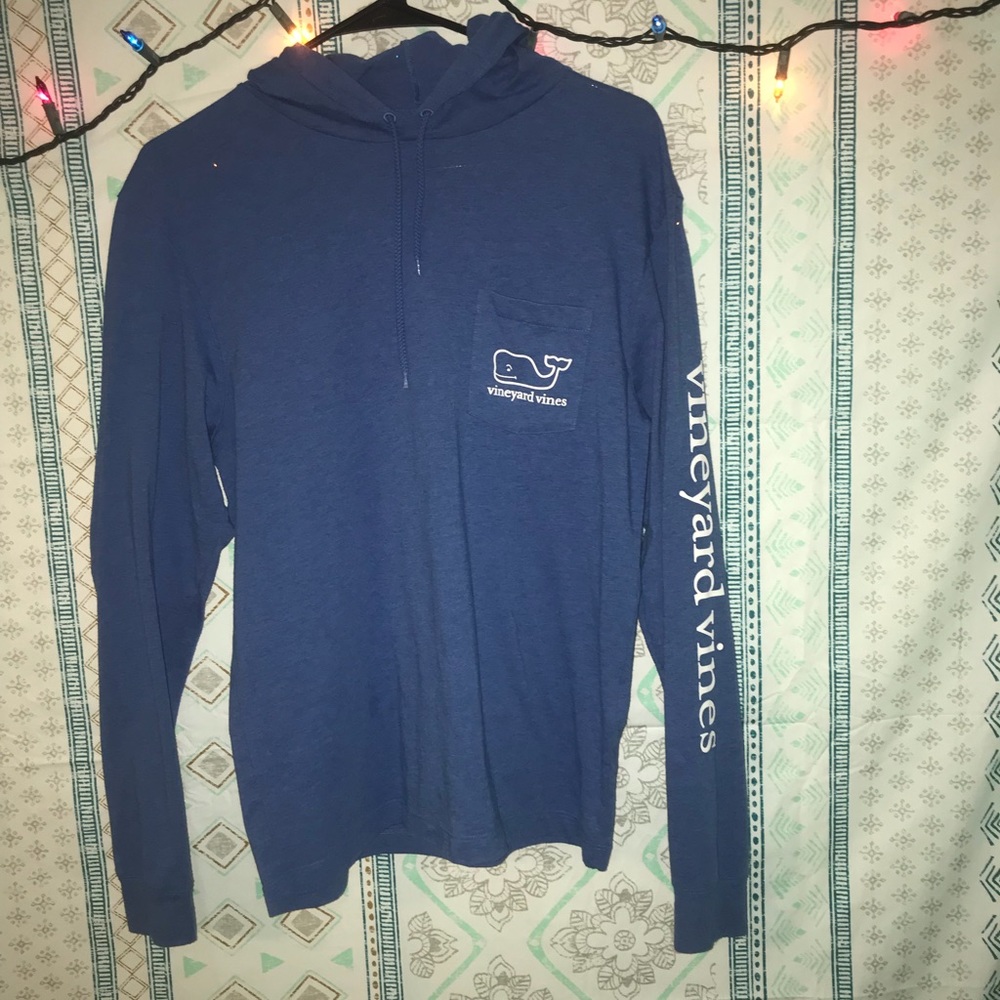 Vineyard Vines mens xs hoodie in blue