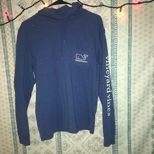 Vineyard Vines mens xs hoodie in blue