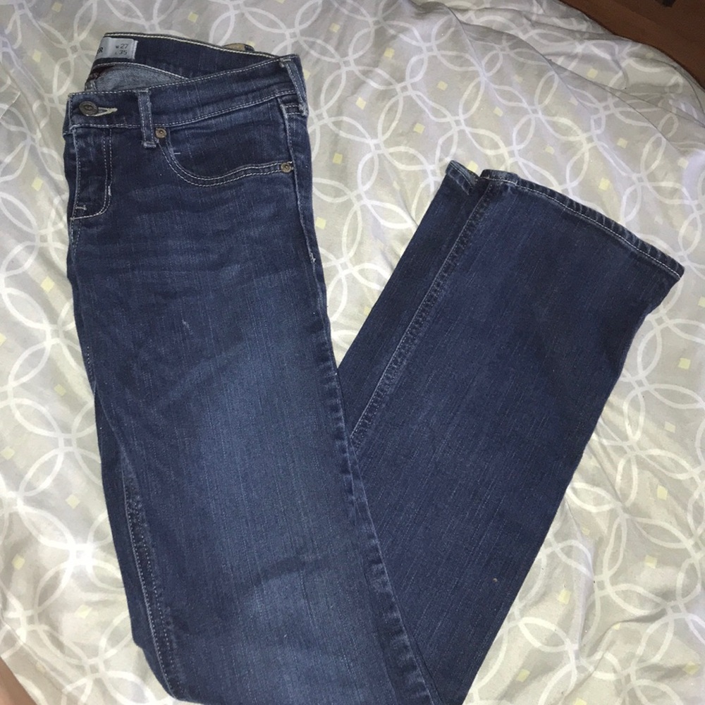 Hollister Jeans, dark wash, Stretch Denim