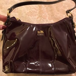 Patent leather Coach purse!