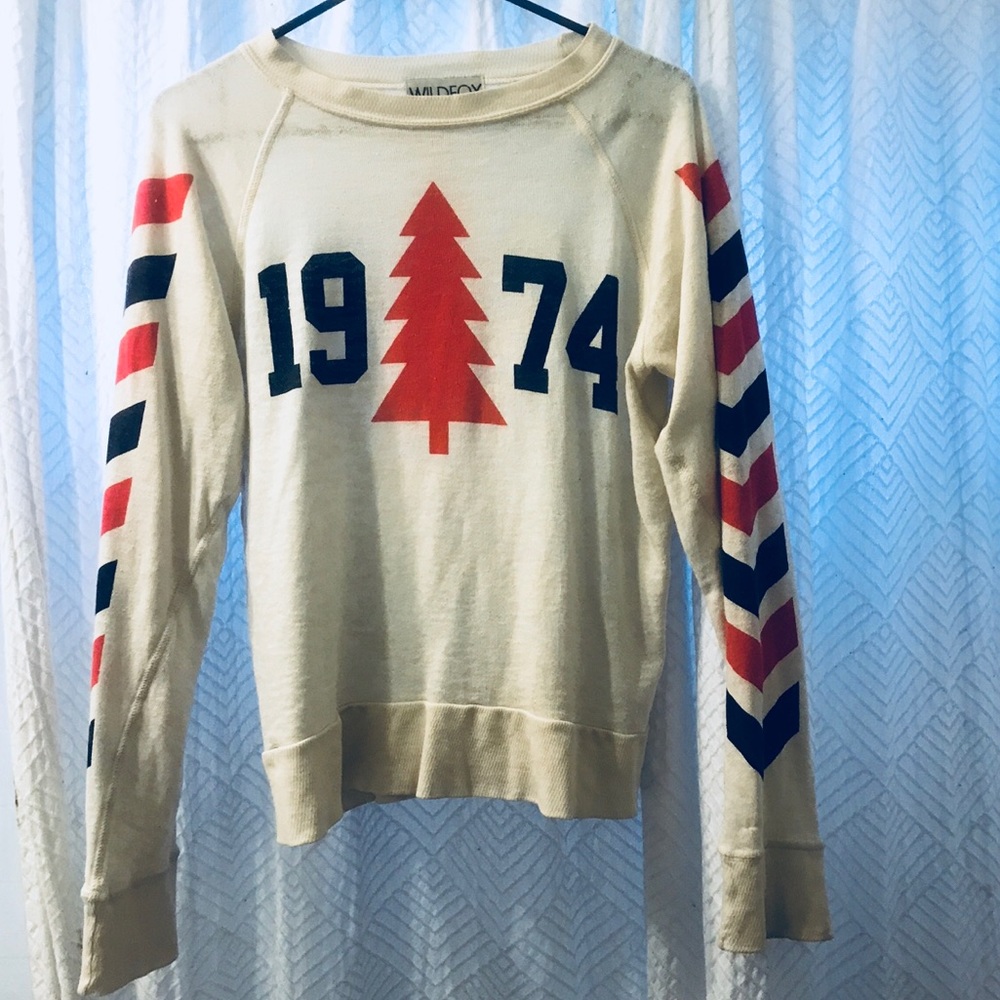 WILDFOX 1974 Pine tree jumper! worn, 🐴🦋