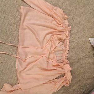 Off the shoulder top. From shein.com. Size small