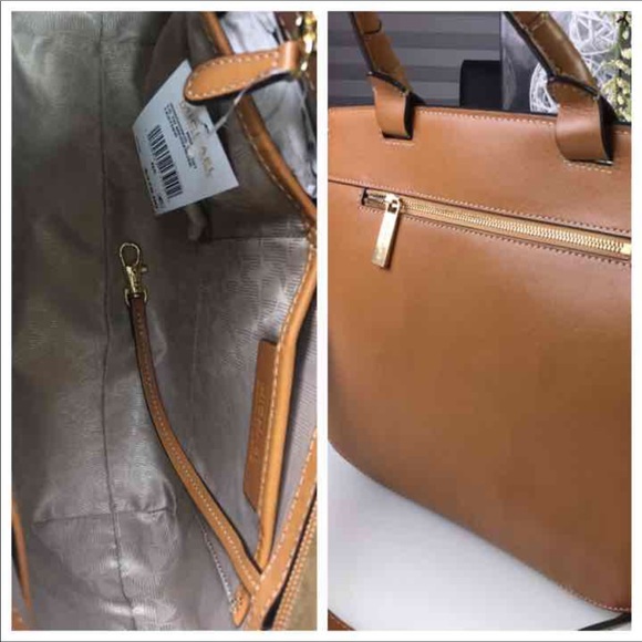 Michael Kors Romy Large Suede Messenger - Picture 2 of 3