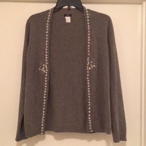 J.Crew Gray Cardigan Women’s Size Medium