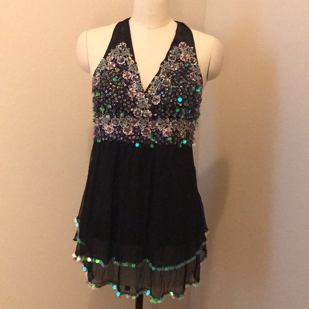 Like New! Elegant evening blouse. Large.