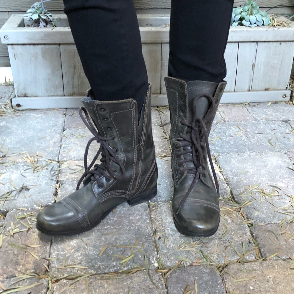 Brown boots