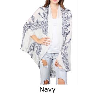 LAST ONE Boho Mandela Kimono Wrap