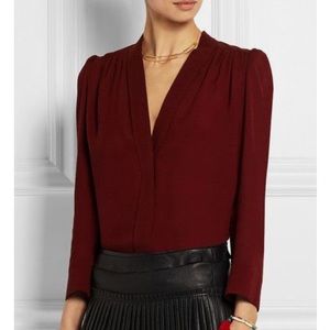 Red Isabel Marant top