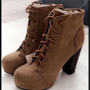 H&M Taupe Booties