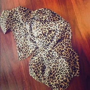 Leopard printed sexy scarf