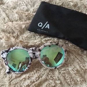 Quay Australia Marble Sunglasses