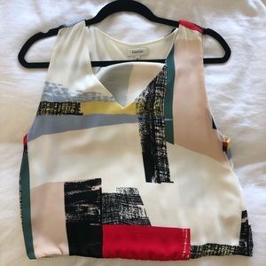 Aritzia Block Color Blouse