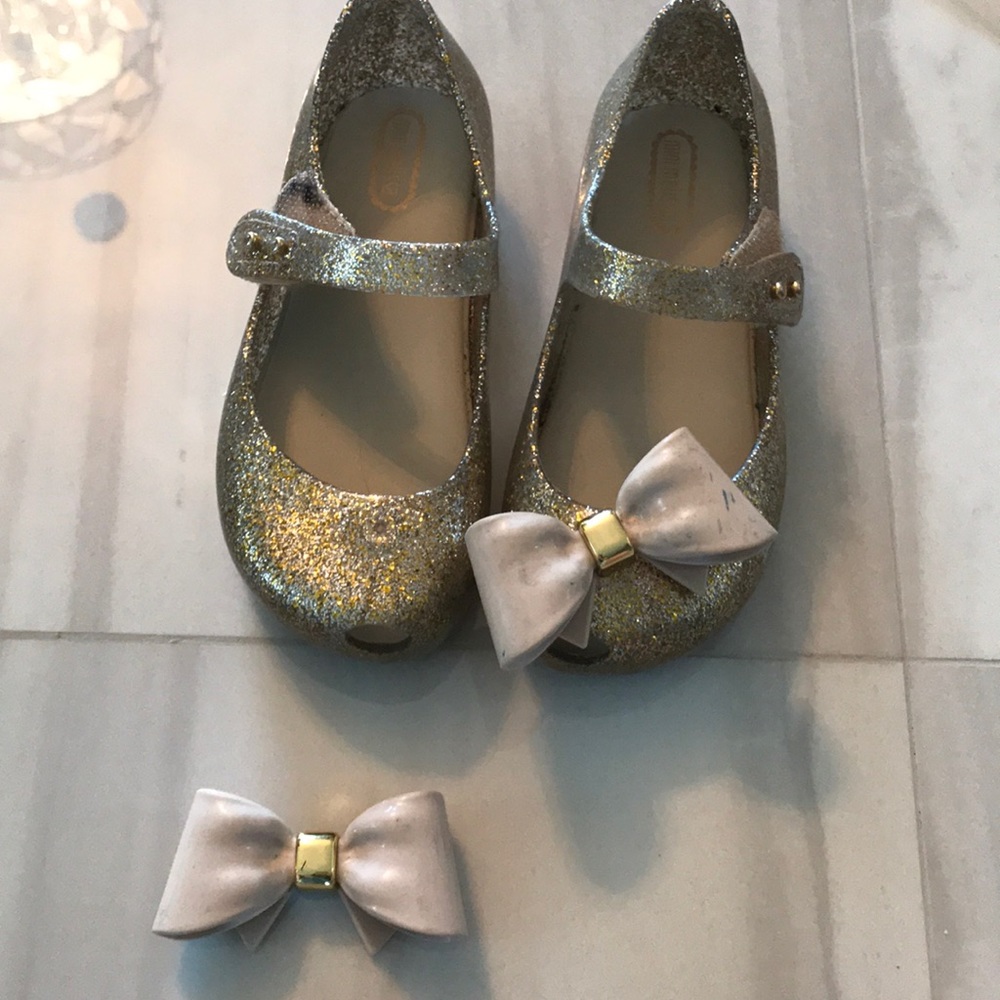 Used Mini Melissa shoes size 10