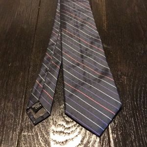 Calvin Klein Blue Silk Tie