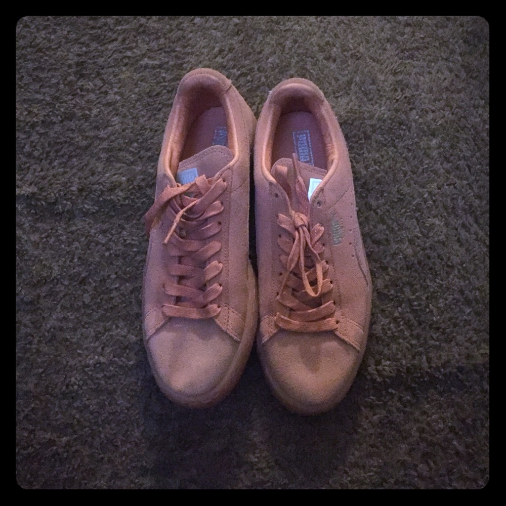 Pink Puma Sneakers