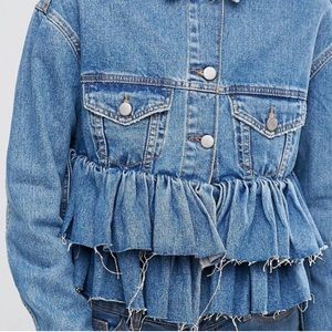 ISO **ASOS JEAN JACKET**