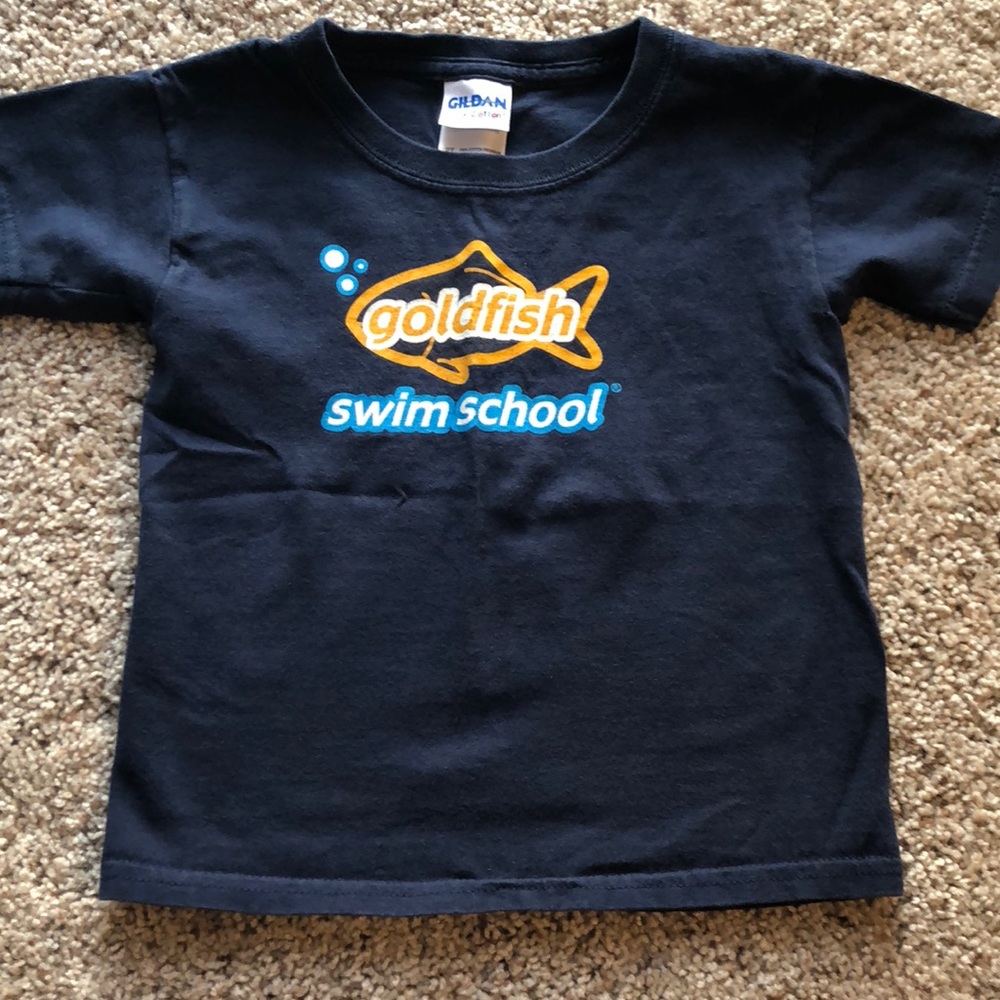 Kids Gildan Goldfish Swim School T-Shirt