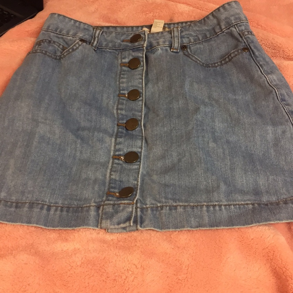 Jean skirt