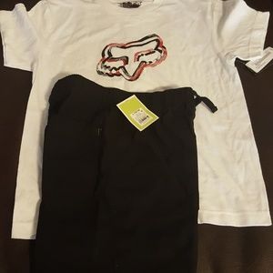 Birco shorts and FTX short sleeve shirt.