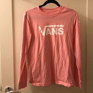 Vans long sleeve shirt