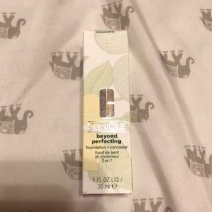 Clinique beyond perfecting foundation + concealer