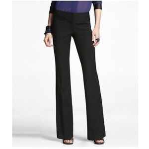 Black flare express dress pants