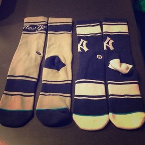Stance Socks - Yankees, Never Worn. 2 pairs!