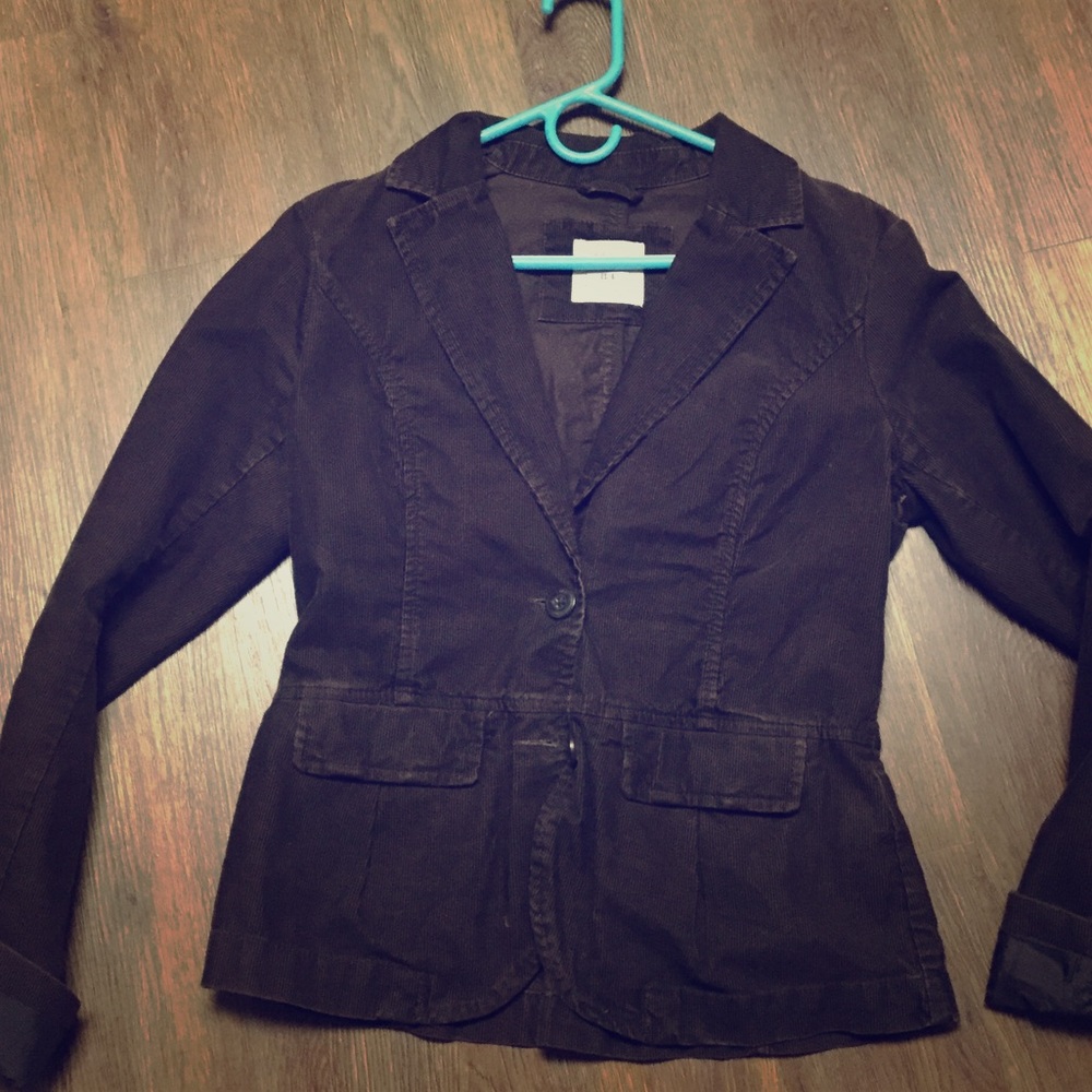 Brown corduroy jacket