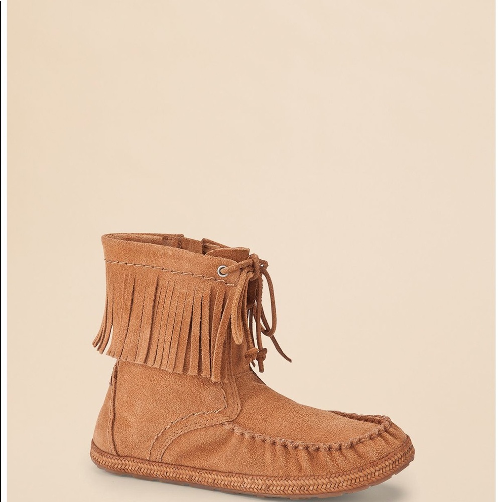 K KYLEIGH UGG IN CHESTNUT WITH CUTE FRINGE COMFY✔️