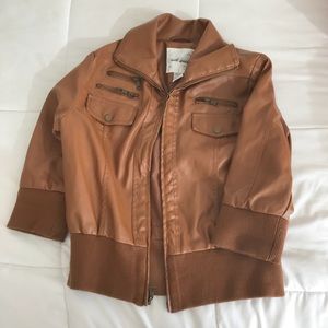 Tan Leather Jacket