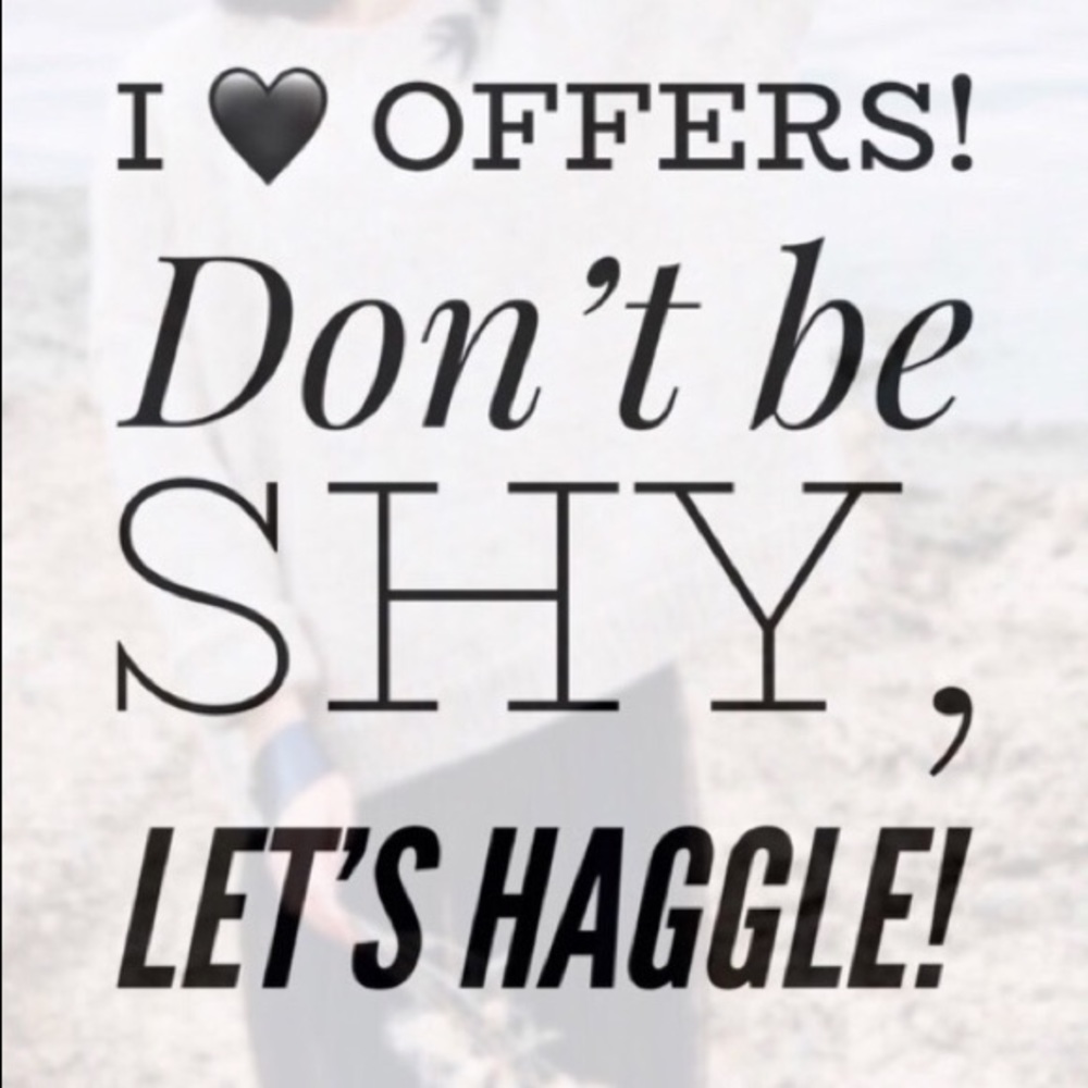 Make me an offer!