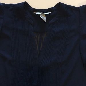 H&M’s Blouse 👚 Navy Blue With out Tag