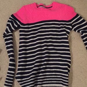 Gap sweater size small. Navy and white stripped