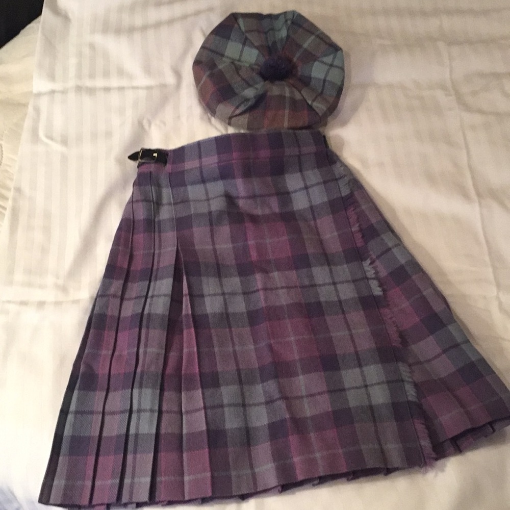 Scottish kilt/skirt for girls size 8