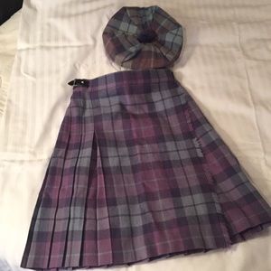 Scottish kilt/skirt for girls size 8