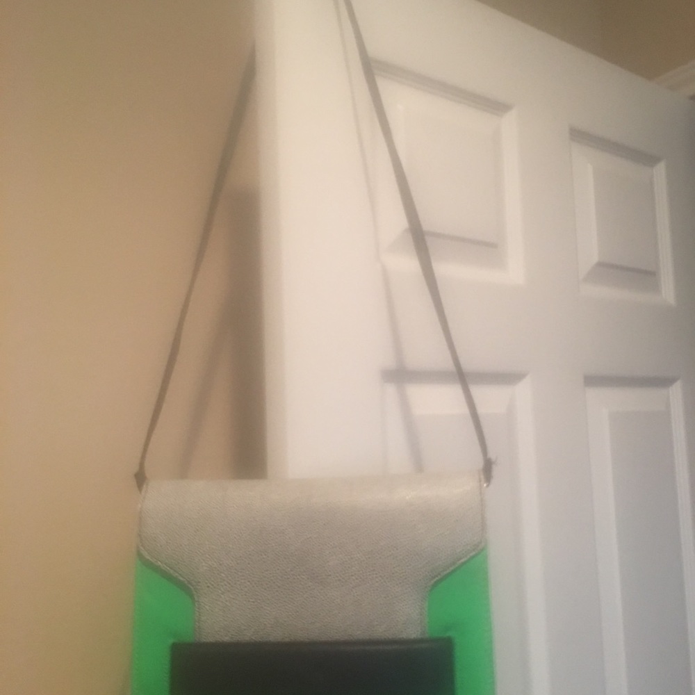Fun and spunky clutch/shoulder bag