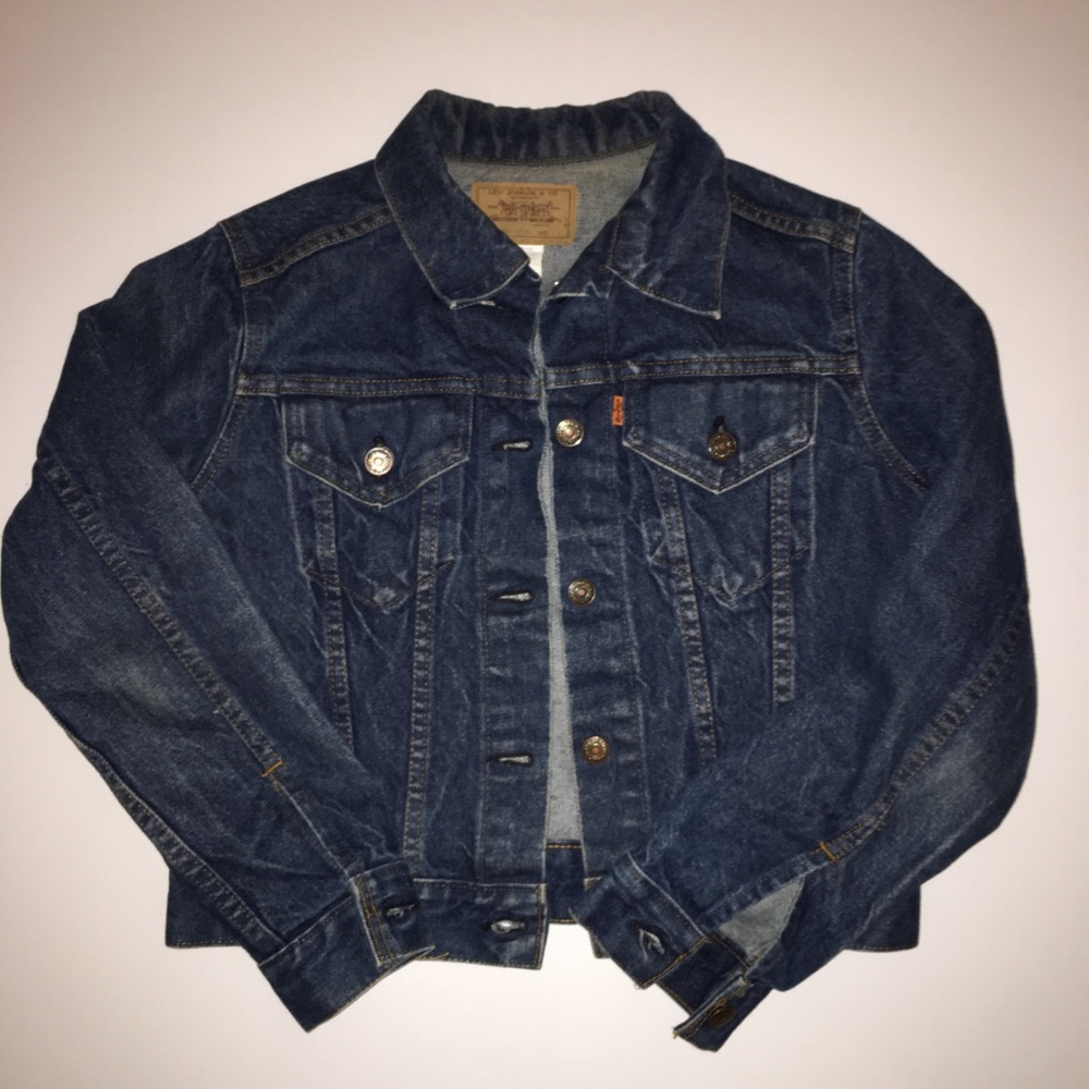 Levi’s blue denim jacket vintage sz M