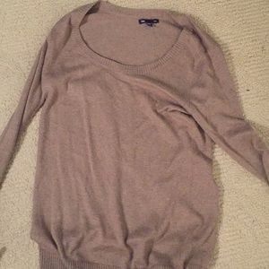 GAP sweater size medium. Brownish cream color