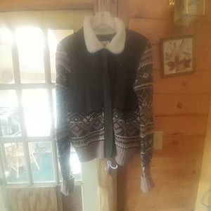 Free People Zip Sweater/Coat