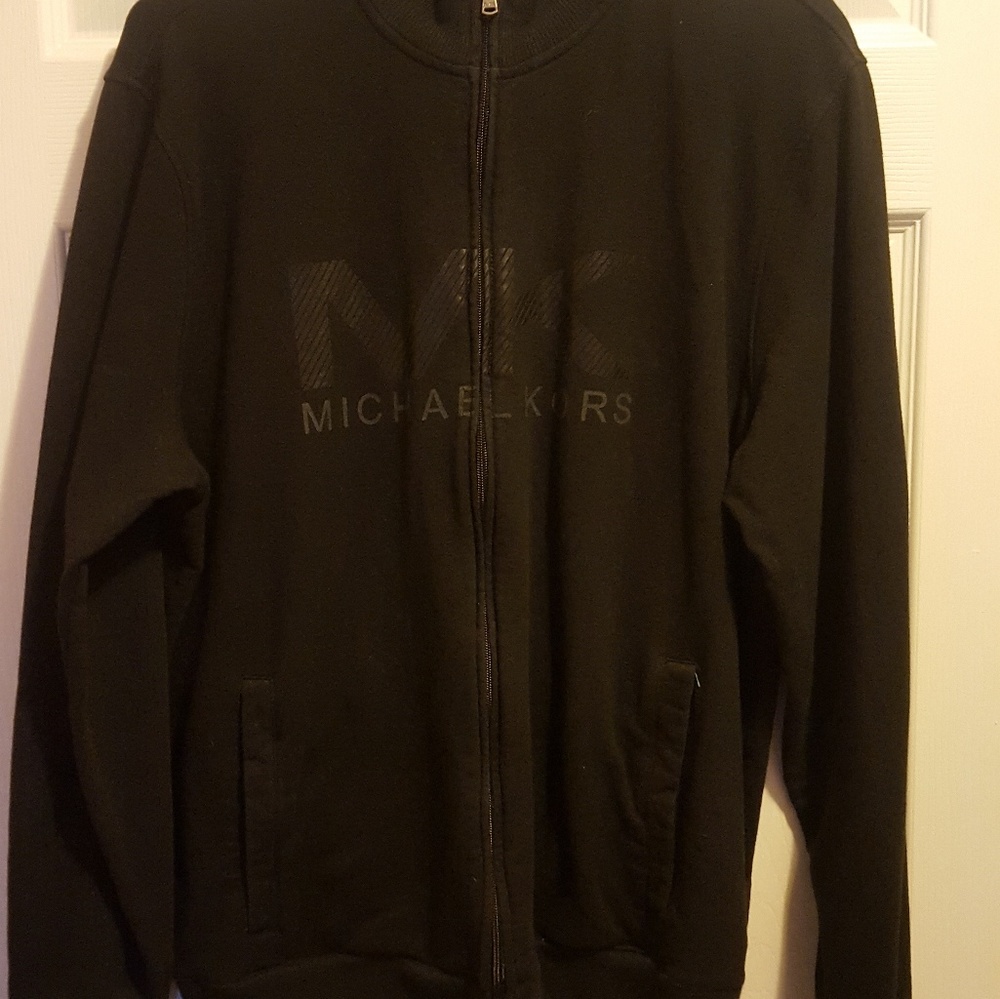 MICHAEL KORS ZIP UP SWEATER