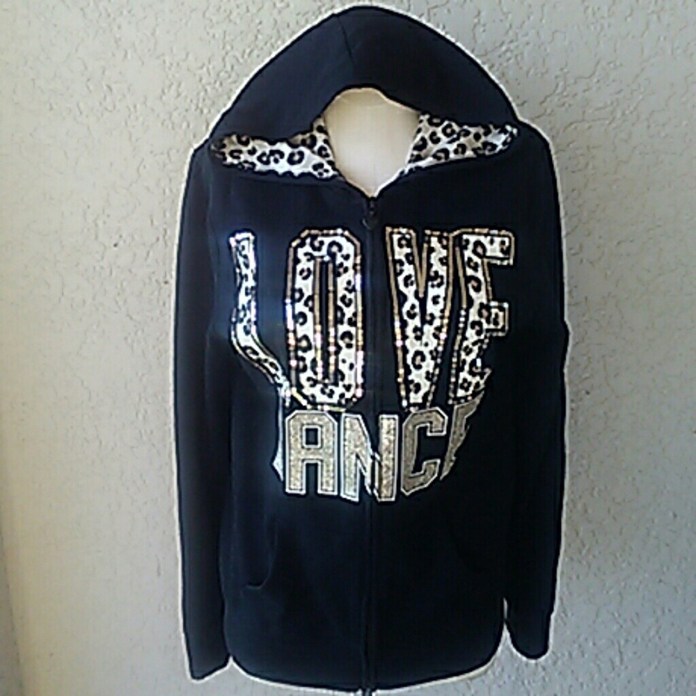 Justice hoodie size 16
