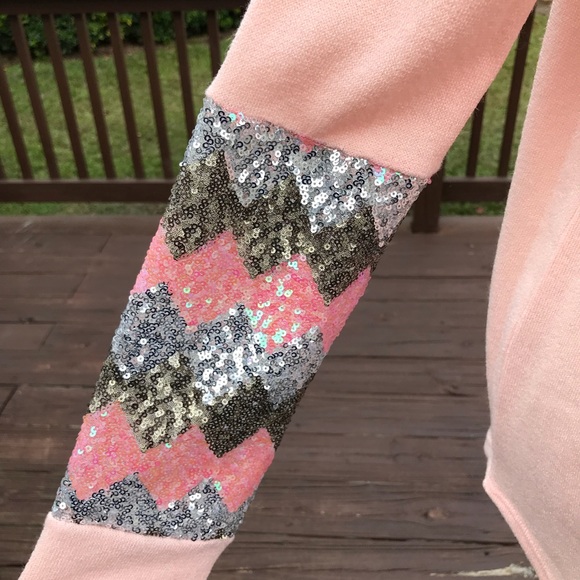 NWT sequined pocket and sleeve dressy tunic blouse - Picture 5 of 5