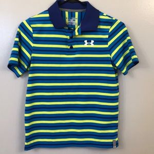 Boys medium dress shirt under armor.