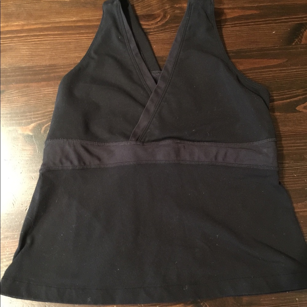 LuluLemon black tank
