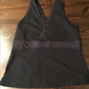 LuluLemon black tank