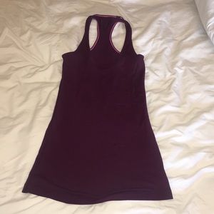 Lululemon plum CRB, size 2