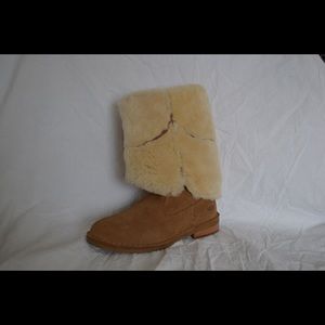 Fold over UGG boots