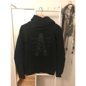 G-Star Women Black Sweatshirt with High Collar