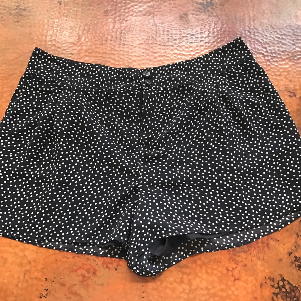 LC Lauren Conrad polka dot shorts.